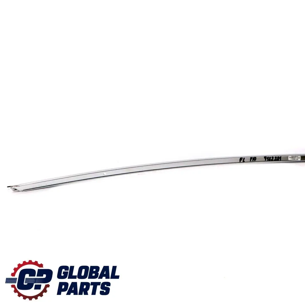 BMW F10 F11 Front Door Window Trim Strip Frame Top Left N/S - SKU 7182281 - Part number 7182281