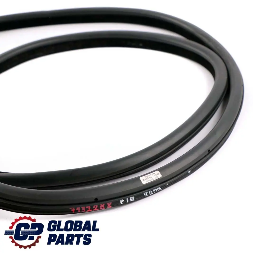 BMW 5 Series F10 F10N LCI Edge Protection Door Rear Seal Left Right N/O/S Black - SKU 7182288 - Part number 7182288