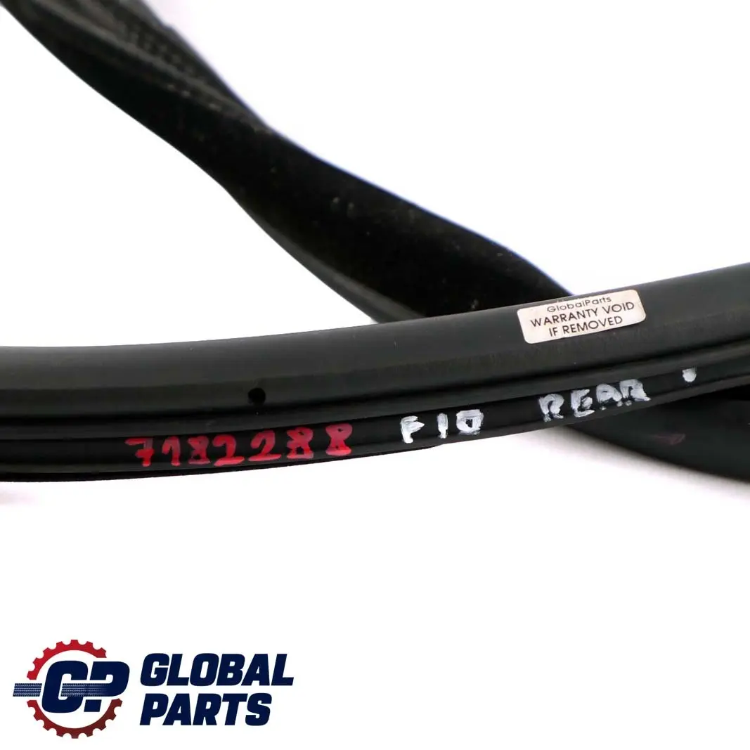 BMW F10 LCI Protezione Bordo Porta Guarnizione Posteriore Sinistra Destra Nero - SKU 7182288 - Numero di parte 7182288