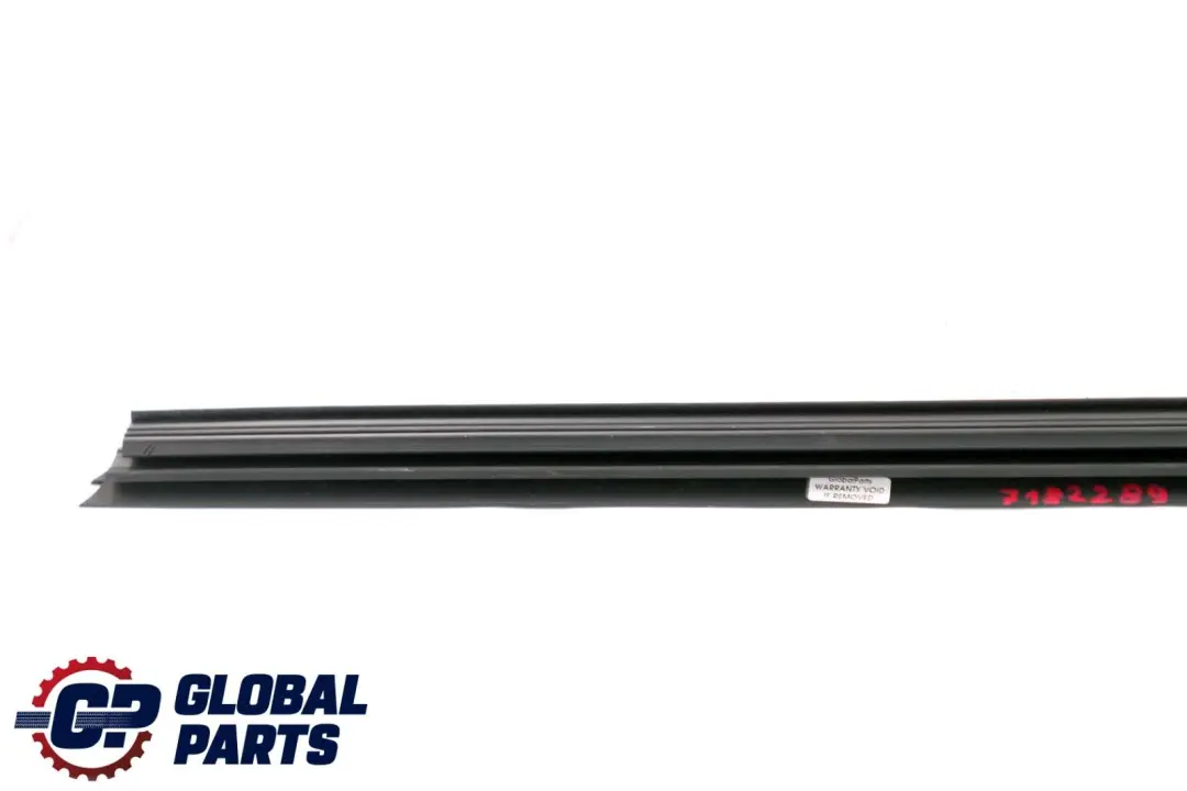 BMW F10 F11 Guarnizione Interna Coperchio Canale Finestra Posteriore - SKU 7182289 - Numero di parte 7182289