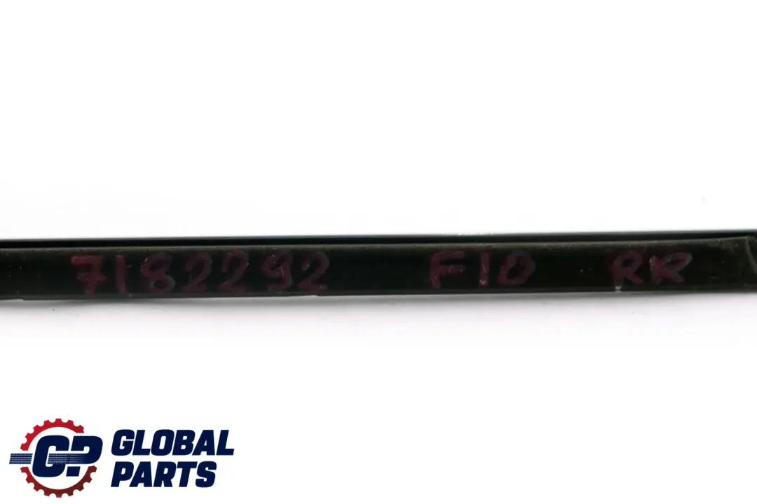 Puerta Ventana Exterior Canal Cubierta Cromo Trasera Derecha para BMW F10 con número de pieza 7182292 BMW F10 Puerta Ventana Exterior Canal Cubierta Cromo Trasera Derecha - SKU 7182292 - Número de pieza 7182292
