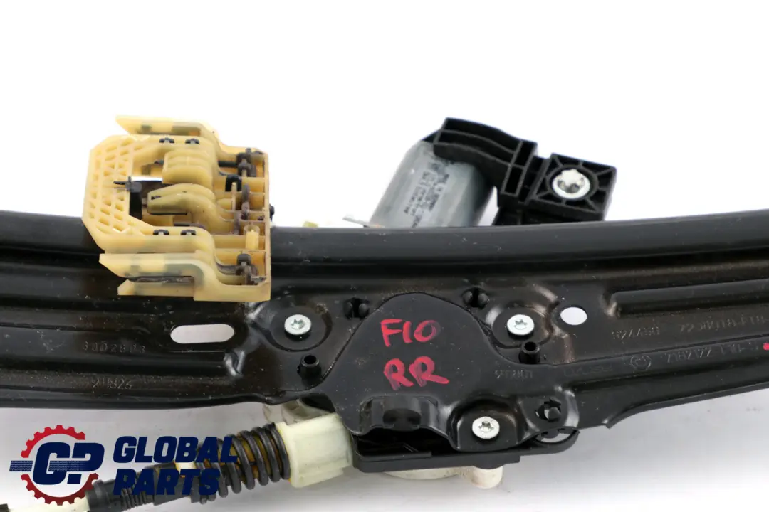 BMW 5 er F10 F10N F11 F11N Fensterheber Ohne Motor Hinten Rechts - SKU 7182614 - Teilenummer 7182614