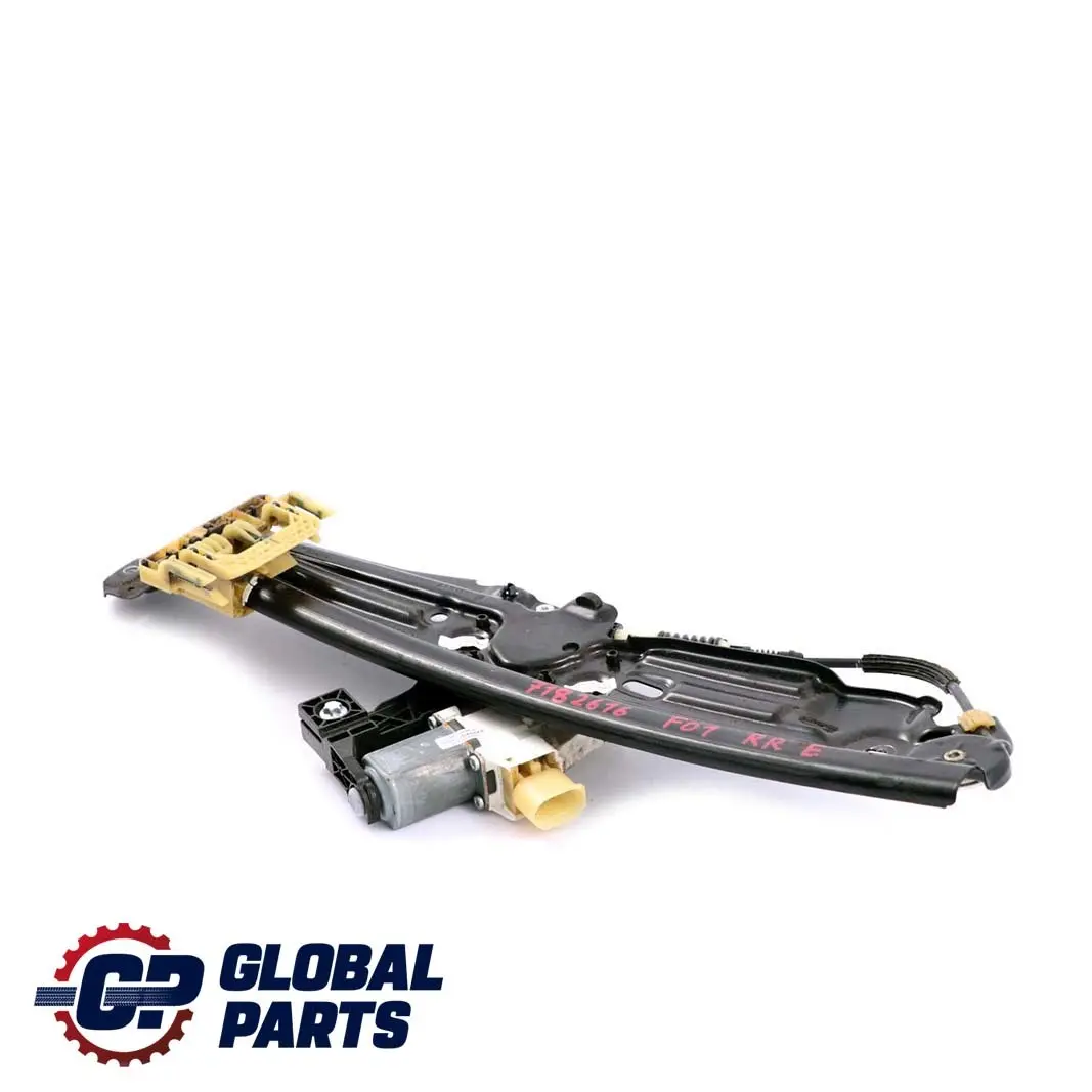 BMW F01 F02 Mechanizm Podnośnik Szyby Prawy Tył - SKU 7182616 - Numer Części 7182616
