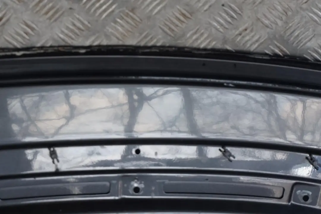 BMW 3 Series E93 Convertible Folding Top Compartment Lid Sparkling Graphite A22 - SKU 7183310-1 - Part number 7183310