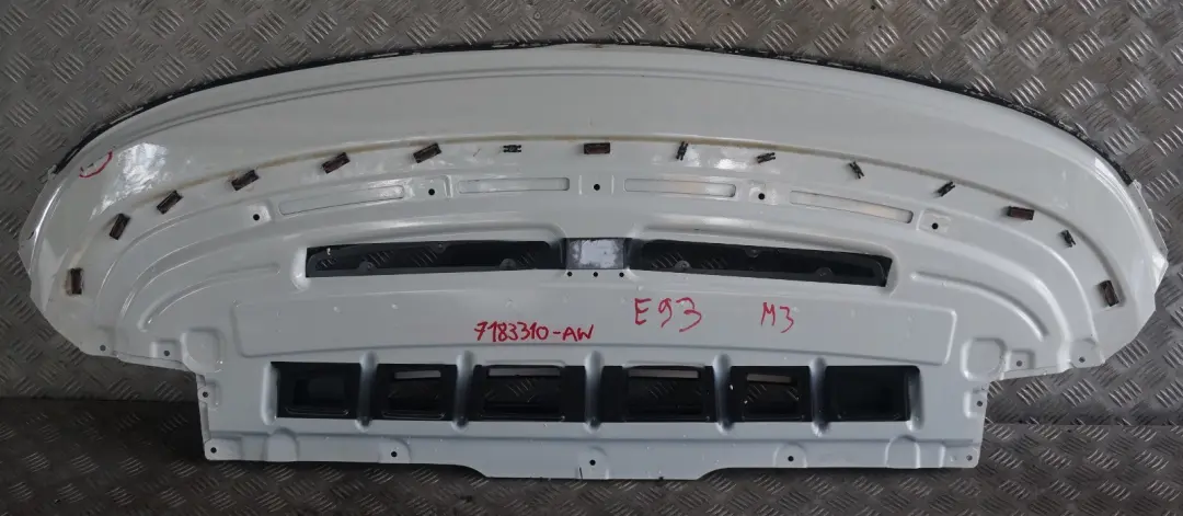 Tapa del compartimento De La capota plegableBMW E93 Alpinweiss Blanco para con número de pieza 7183310 Tapa del compartimento De La capota plegableBMW E93 Alpinweiss Blanco - SKU 7183310-AW - Número de pieza 7183310