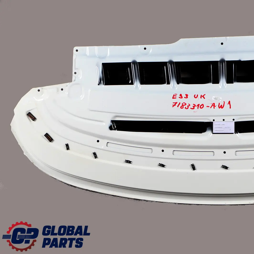 BMW 3 E93 1 Convertible Folding Top Compartment Lid Alpinweiss White - 300 - SKU 7183310-AW1 - Part number 7183310