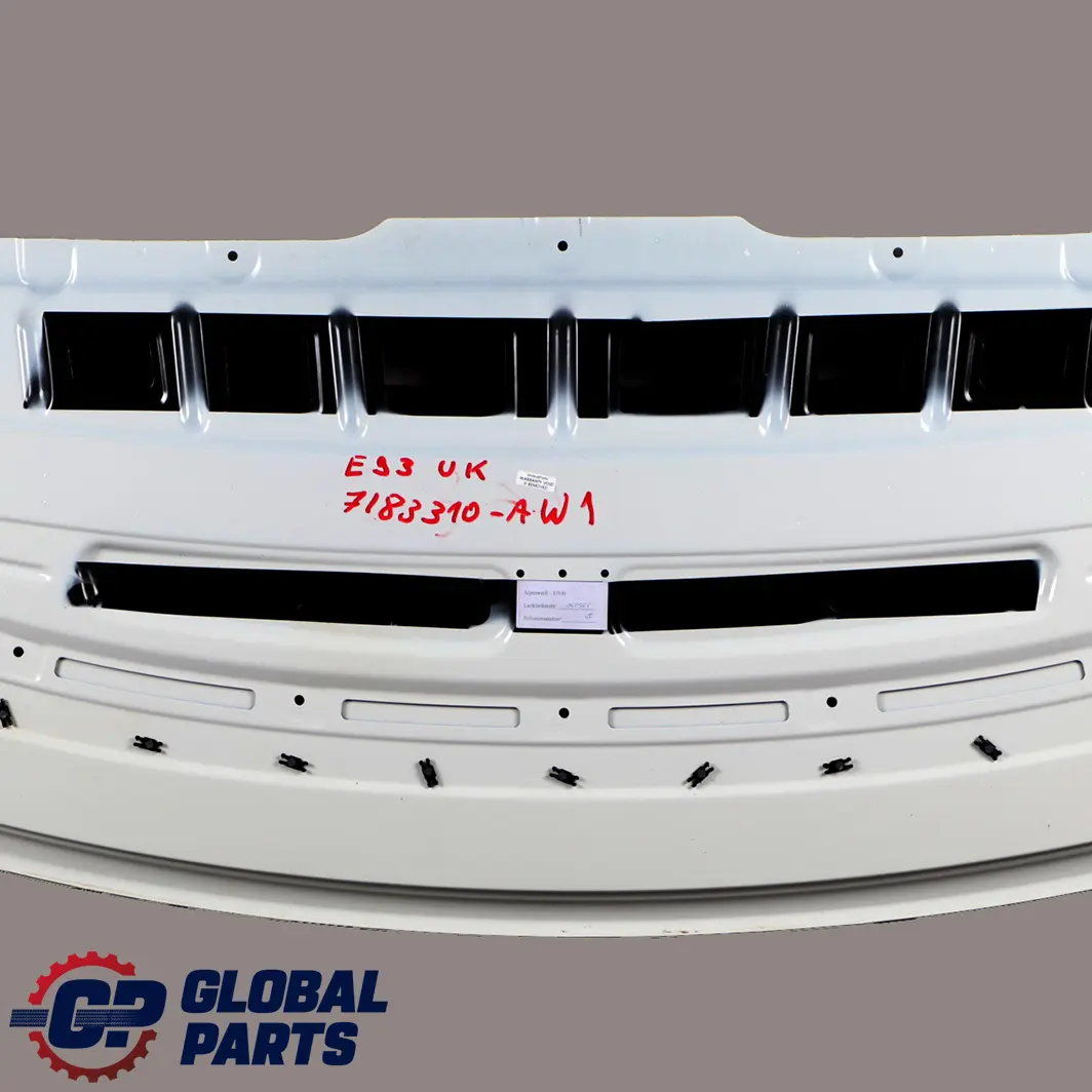 Folding Top Compartment Lid Alpinweiss White - 300 to BMW 3 E93 1 Convertible with Part number 7183310 BMW 3 E93 1 Convertible Folding Top Compartment Lid Alpinweiss White - 300 - SKU 7183310-AW1 - Part number 7183310