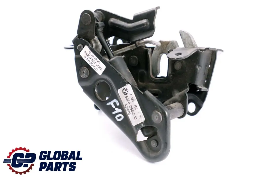 Bonnet Hood Closing System Lock Right O/S to BMW F01 F02 F10 F11 with Part number 7183762 BMW F01 F02 F10 F11 Bonnet Hood Closing System Lock Right O/S - SKU 7183762 - Part number 7183762