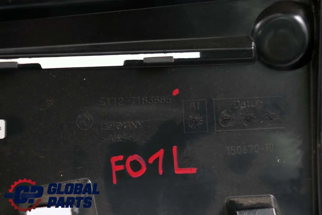 BMW F01 F02 Heck Stoßstangen Halterung Träger Halter Links - SKU 7183885 - Teilenummer 7183885