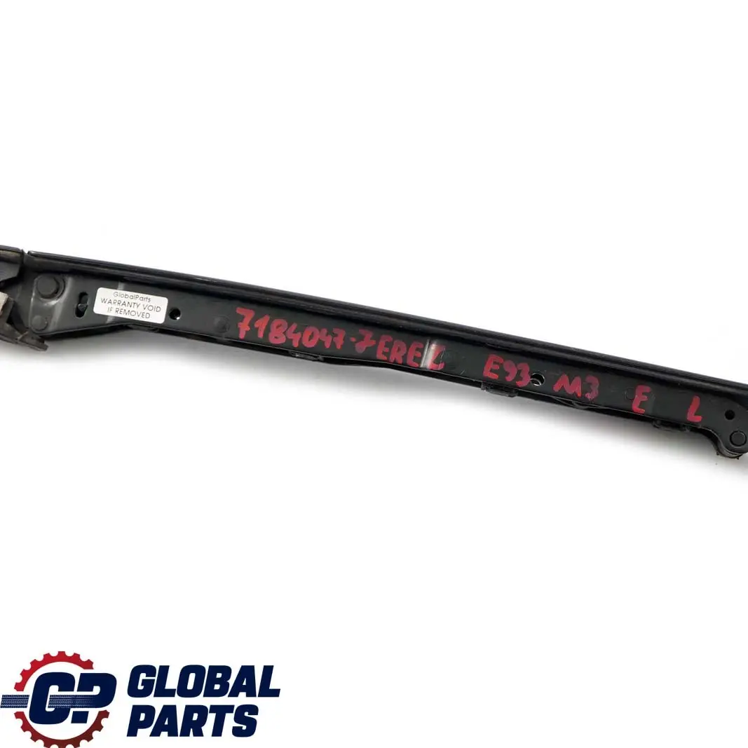 BMW 3 er E93 Cabrio Abdeckung Scharnier Links Jerezschwarz Metallic A73 - SKU 7184047-JEREZ - Teilenummer 7184047