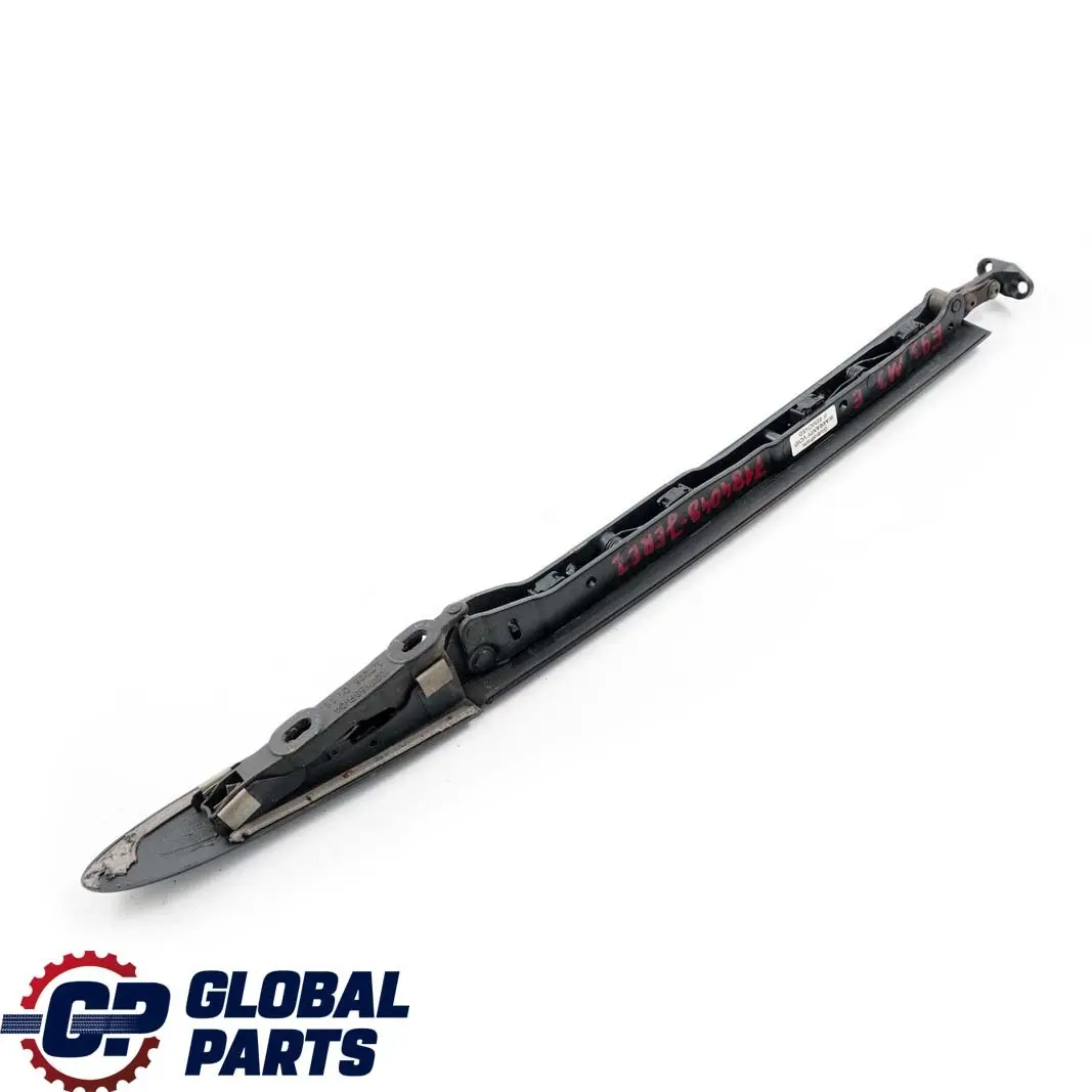 Right Top Molding Roof Hinge Cover O/S Jerezschwarz A73 Black to BMW 3 Series E93 with Part number 7184048 BMW 3 Series E93 Right Top Molding Roof Hinge Cover O/S Jerezschwarz A73 Black - SKU 7184048-JEREZ - Part number 7184048