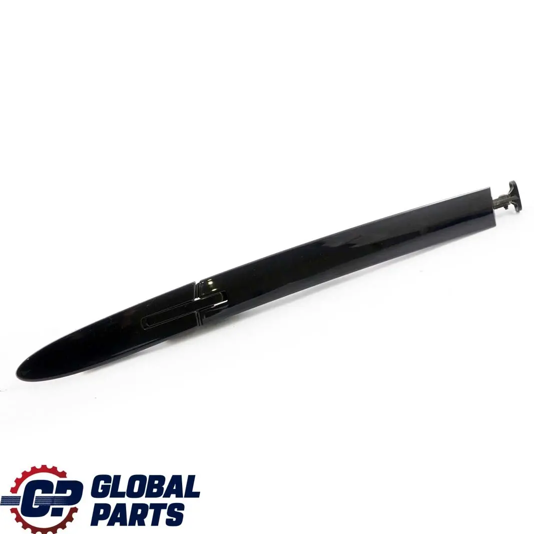 Right Top Molding Roof Hinge Cover O/S Jerezschwarz A73 Black to BMW 3 Series E93 with Part number 7184048 BMW 3 Series E93 Right Top Molding Roof Hinge Cover O/S Jerezschwarz A73 Black - SKU 7184048-JEREZ - Part number 7184048