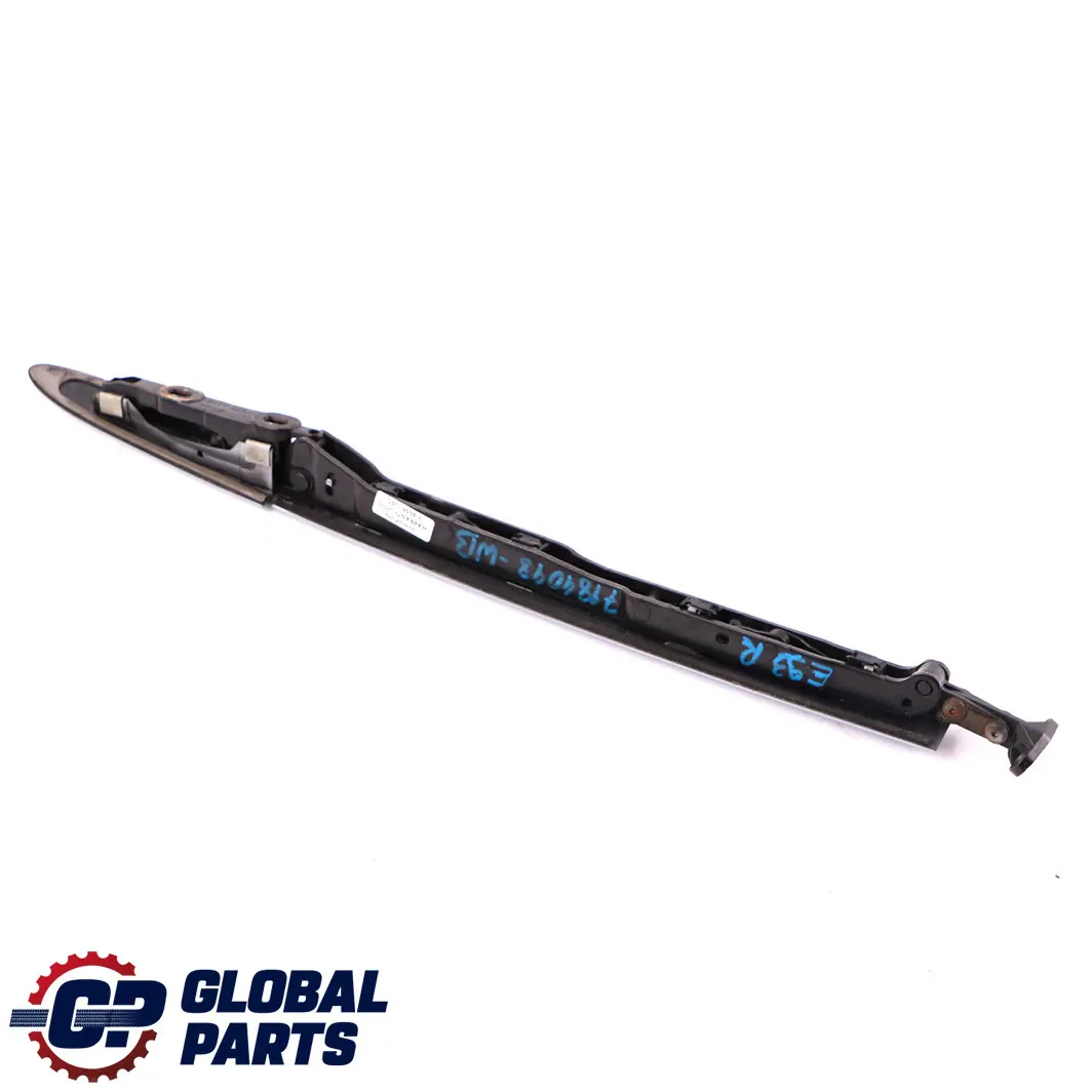 BMW 3 Series E93 Right Top Molding Roof Hinge Cover O/S Bluewater Metallic 896 - SKU 7184048-WB - Part number 7184048