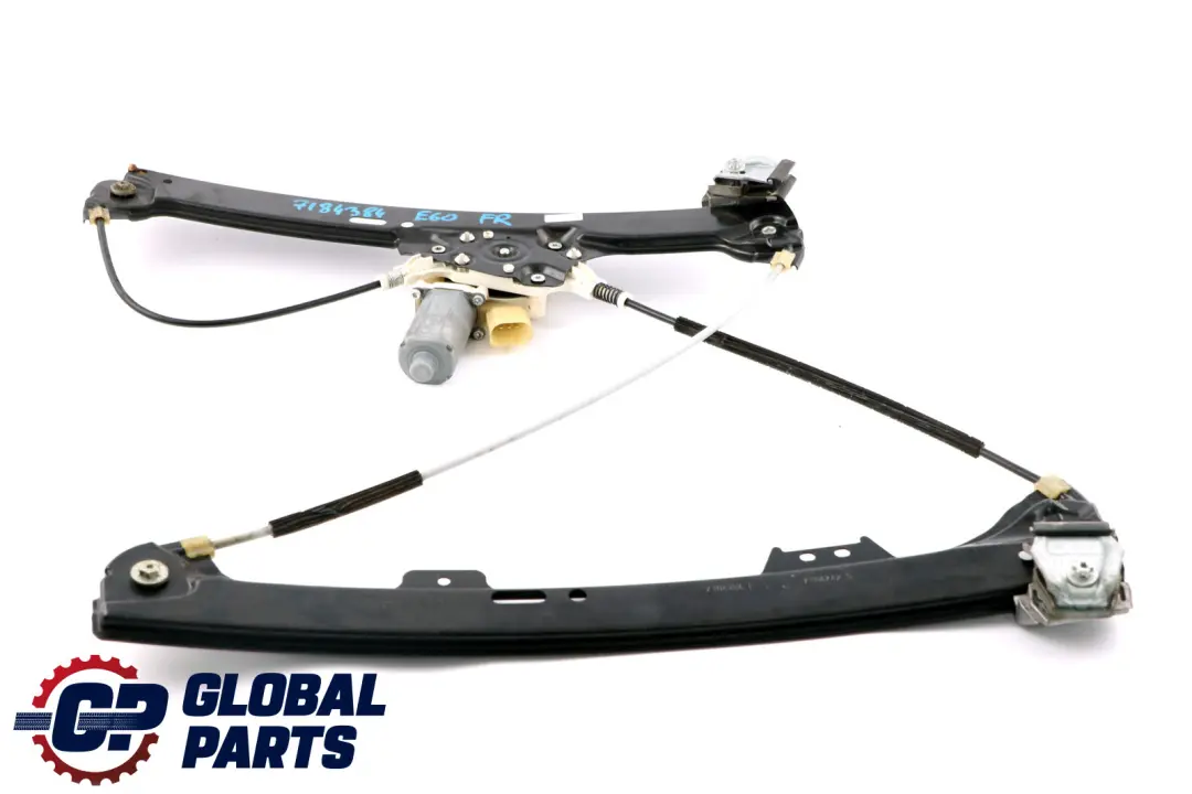 BMW E60 E61 Mechanizm Podnośnik Szyby Prawy Przód - SKU 7184384 - Numer Części 7184384