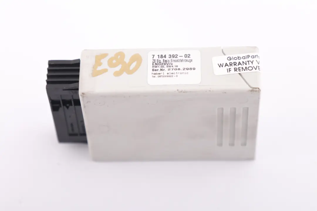 Module Officials Utility to BMW 3 5 Series E60 E61 E90 E91 with Part number 7184392 BMW 3 5 Series E60 E61 E90 E91 Module Officials Utility - SKU 7184392 - Part number 7184392