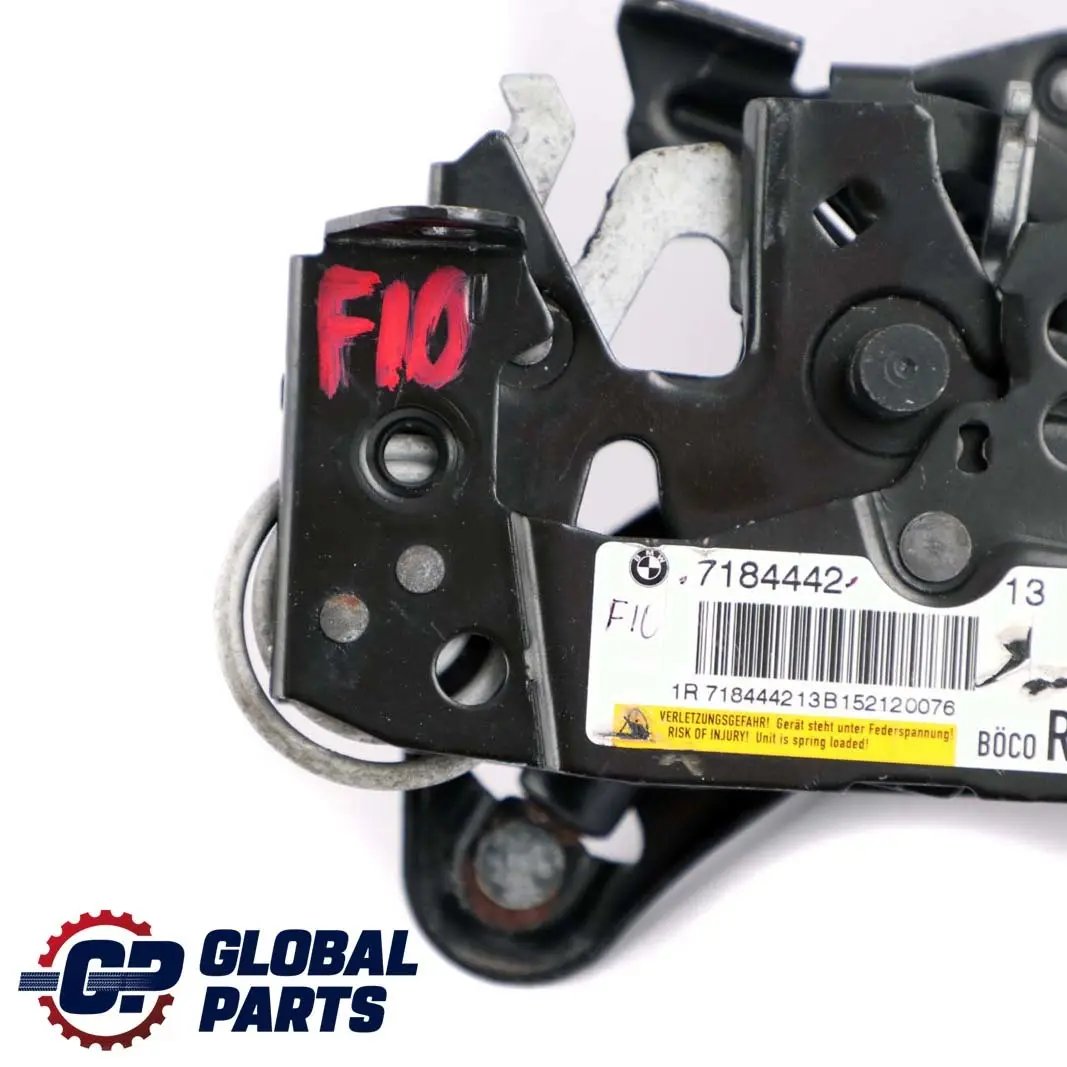BMW F01 F02 F10 F11 Motor Hauben schloss Schließ System Vorne Rechts - SKU 7184442 - Teilenummer 7184442