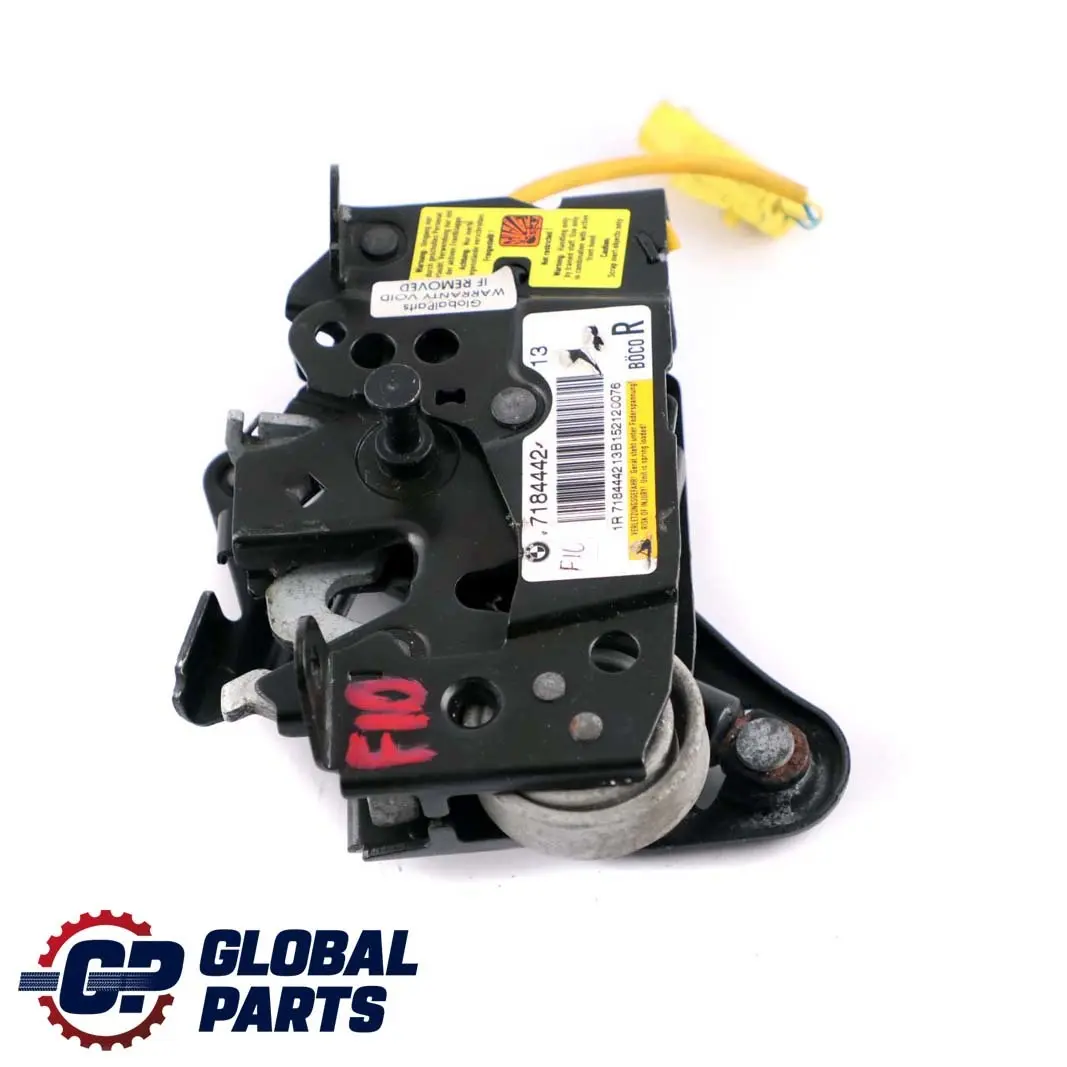 BMW F01 F02 F10 F11 Motor Hauben schloss Schließ System Vorne Rechts - SKU 7184442 - Teilenummer 7184442