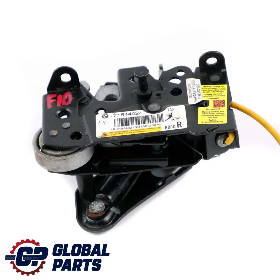 BMW F01 F02 F10 F11 Sistema Di Chiusura Del Cofano Anteriore Destro - SKU 7184442 - Numero di parte 7184442