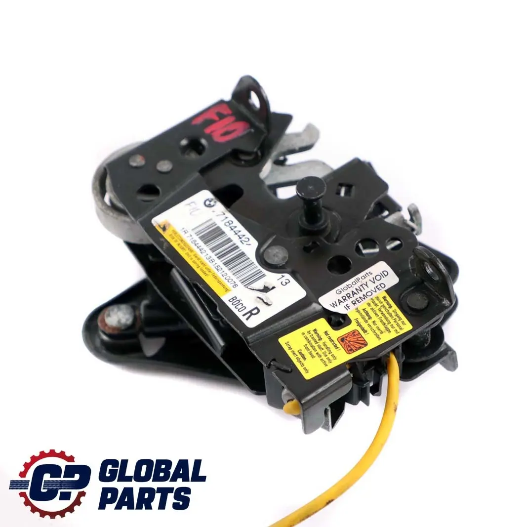 Sistema Di Chiusura Del Cofano Anteriore Destro per BMW F01 F02 F10 F11 con numero di parte 7184442 BMW F01 F02 F10 F11 Sistema Di Chiusura Del Cofano Anteriore Destro - SKU 7184442 - Numero di parte 7184442