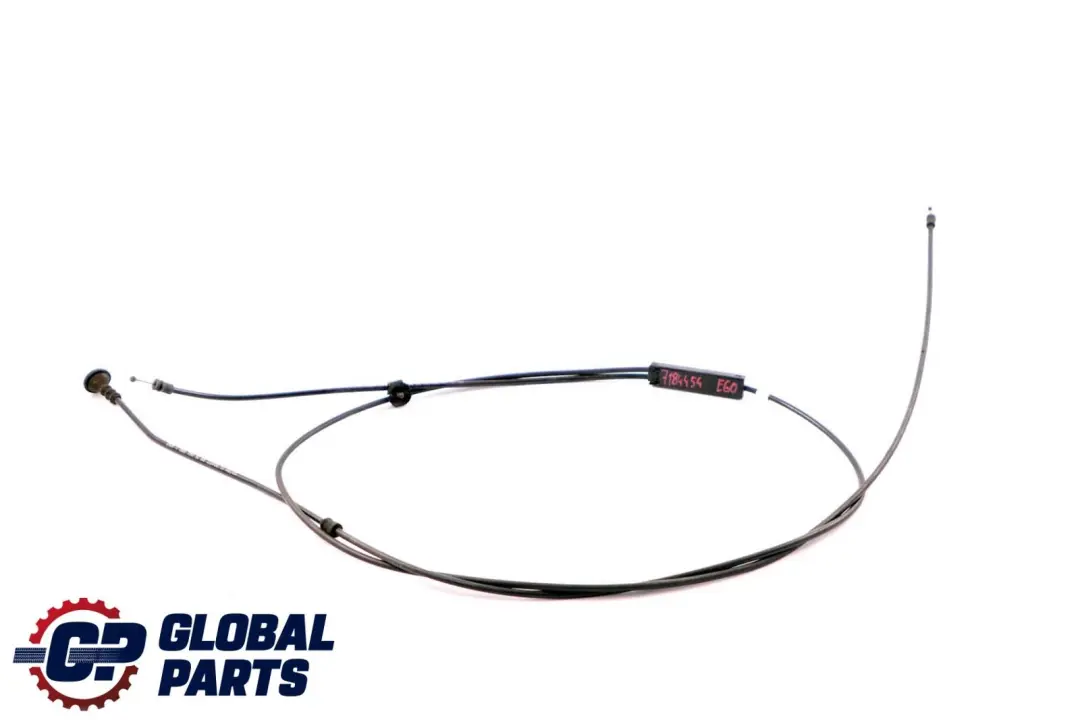 BMW 5 SERIES E60 E60N E61 E61N Bonnet Hood Bowden Cable Front Rear Set - SKU 7184454 - Part number 7184454