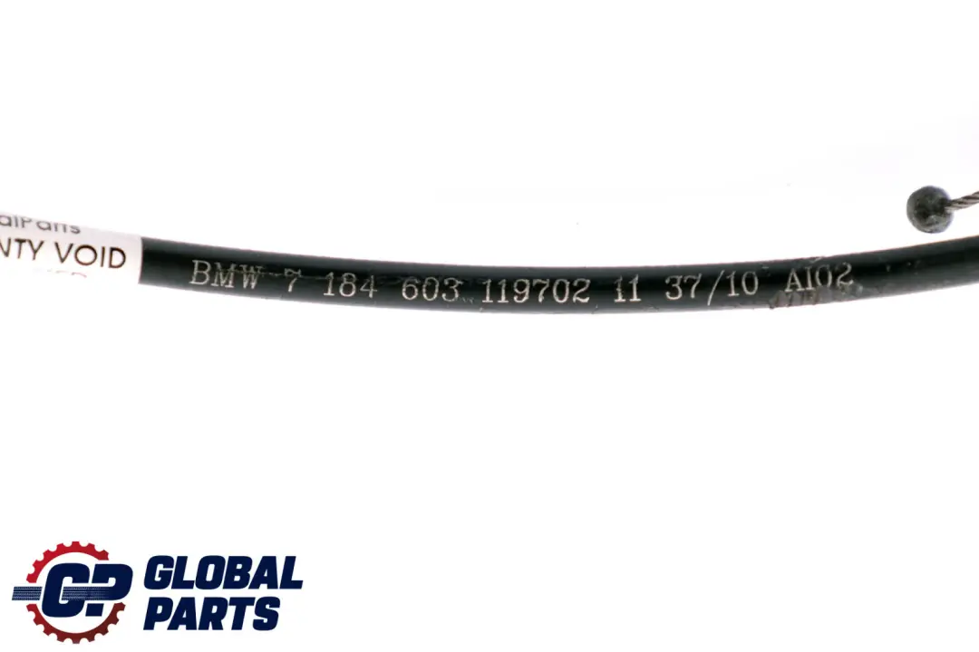 BMW E82 E88 Capo Cable Bowden Delantero - SKU 7184603 - Número de pieza 7184603