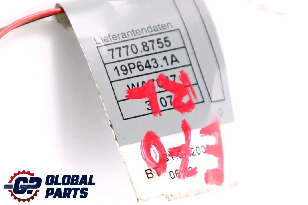 BMW X5 E70 Wiązki Przwodów Podświetlenia Klamki Tył Lewo - SKU 7184661 - Numer Części 7184661