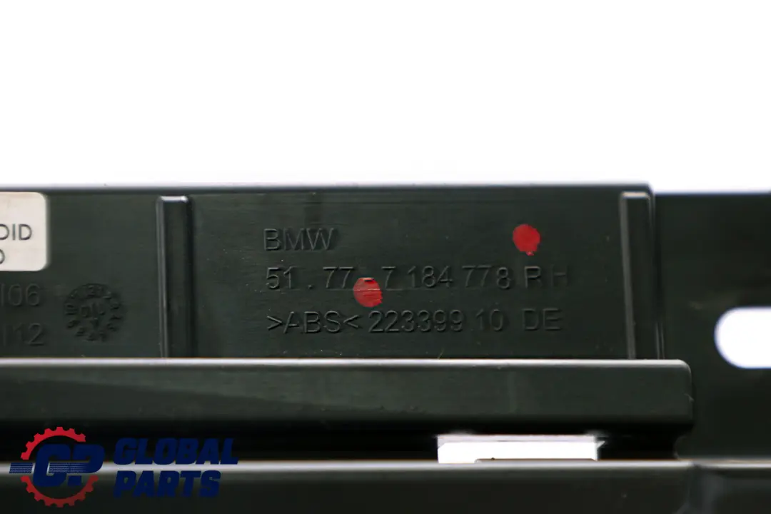 BMW 5 Series F10 F11 LCI Retaining Strip Sill Front Right O/S - SKU 7184778 - Part number 7184778