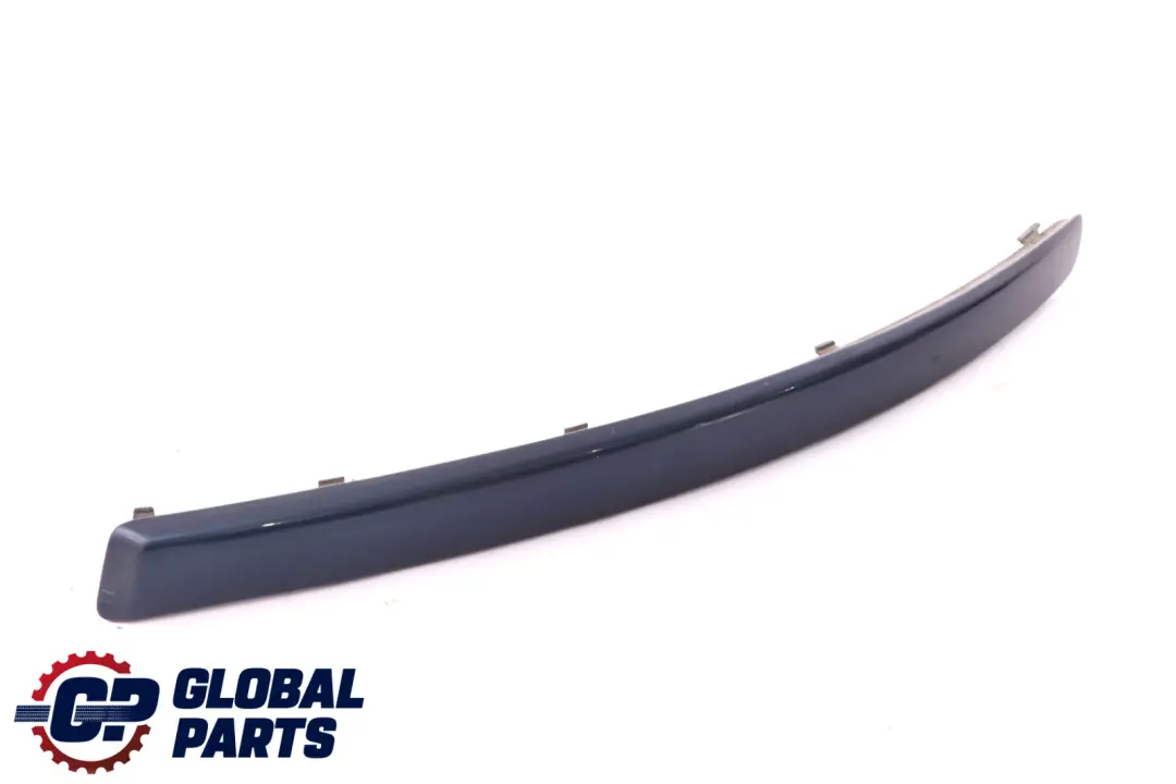 BMW 1 Series E87 LCI Front Bumper Protective Strip Left N/S Tiefseeblau - SKU 7185131-DSB - Part number 7185131