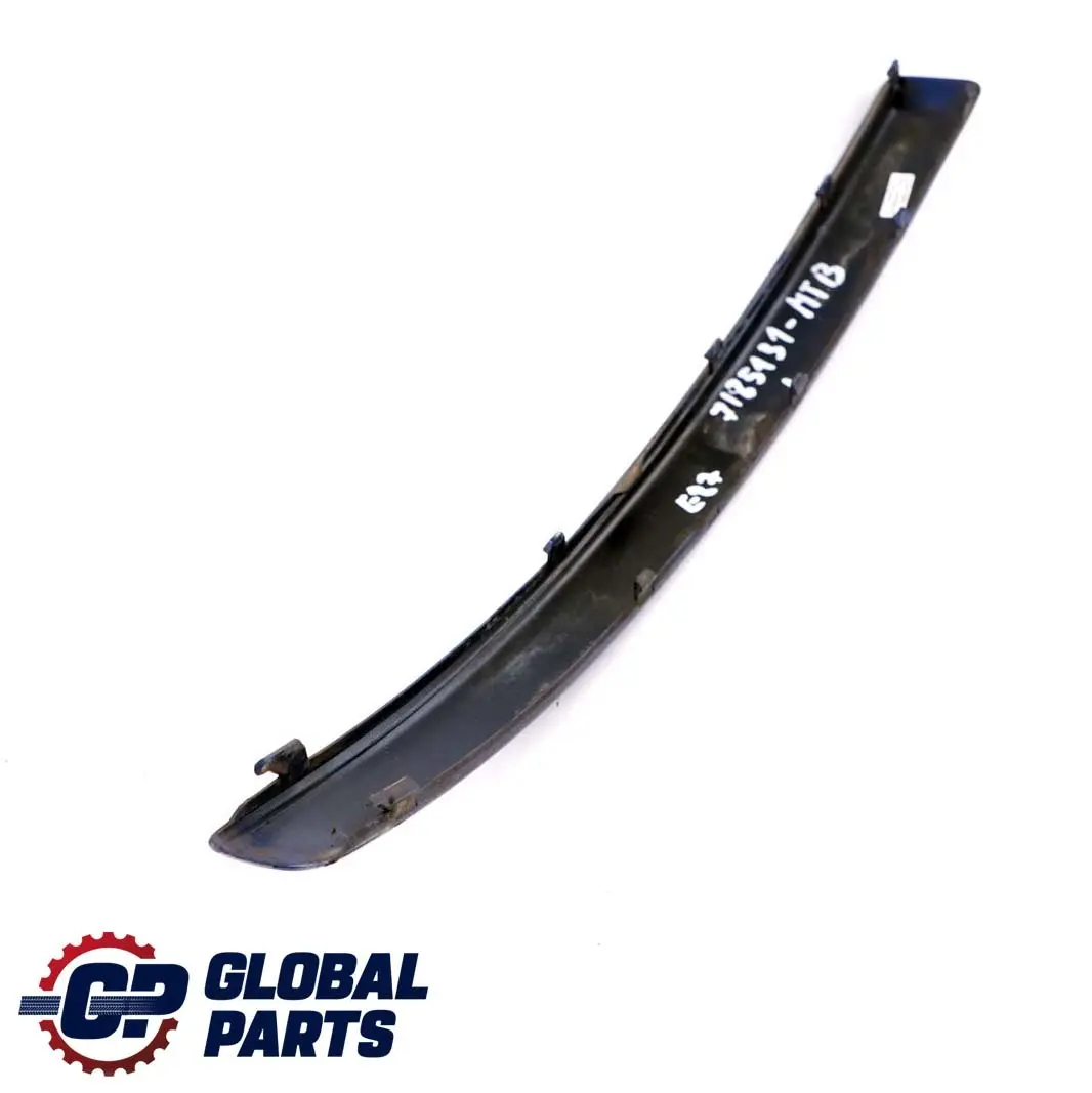 Front Bumper Protective Strip Left N/S Montegoblau Blue - A51 to BMW 1 E87 LCI with Part number 7185131 BMW 1 E87 LCI Front Bumper Protective Strip Left N/S Montegoblau Blue - A51 - SKU 7185131-MTB - Part number 7185131