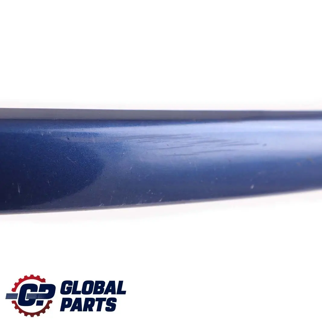 Front Bumper Protective Strip Left N/S Montegoblau Blue - A51 to BMW 1 E87 LCI with Part number 7185131 BMW 1 E87 LCI Front Bumper Protective Strip Left N/S Montegoblau Blue - A51 - SKU 7185131-MTB - Part number 7185131