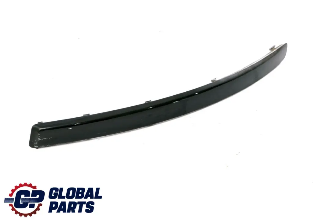 BMW 1 Series E87 LCI E81 Front Bumper Rubber Strip Trim Left N/S Schwarz Black - SKU 7185131-SCH - Part number 7185131