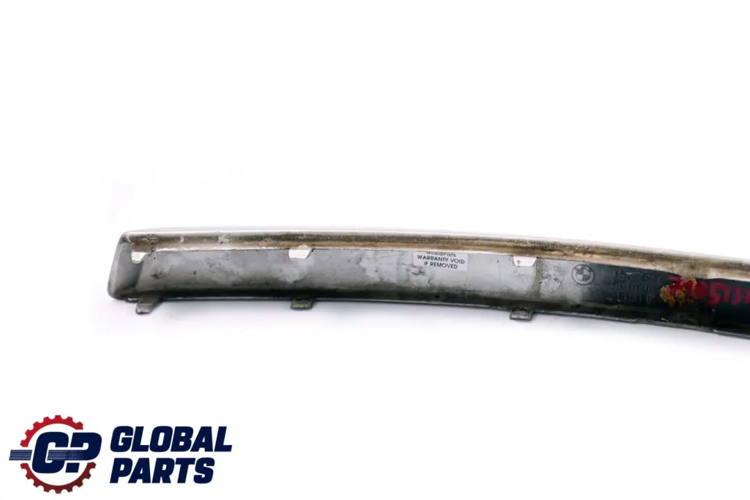 BMW 1 Series E81 Front Bumper Protective Rubber Strip Right O/S Titansilber - SKU 7185132-TS - Part number 7185132