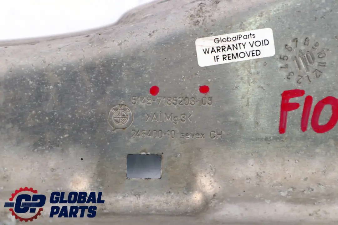 BMW F10 F11 Heat Insulation Shield Left N/S 5148 - SKU 7185203 - Part number 7185203