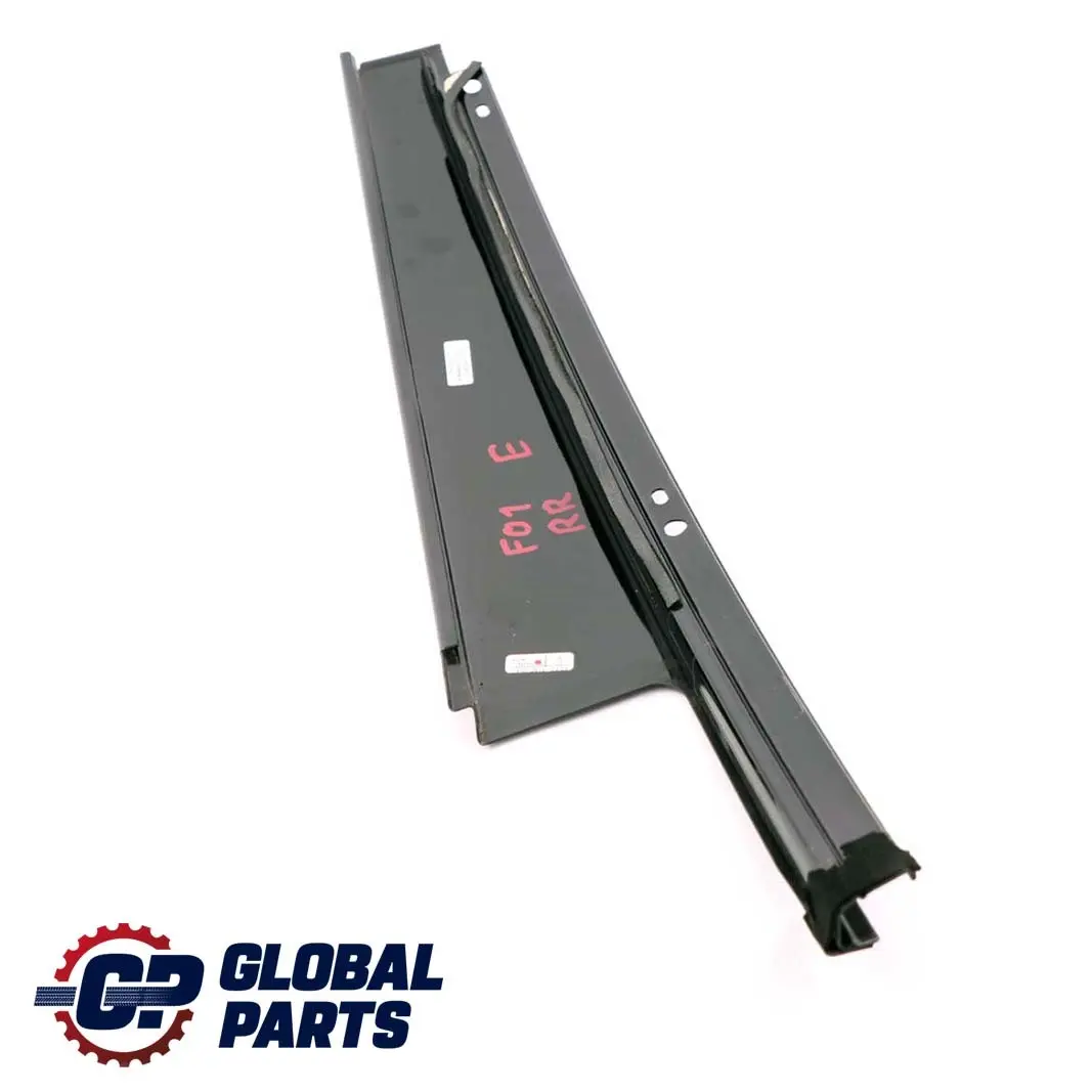 BMW F01 F02 F04 Abdeckung Säule B Türfenster Hinten Rechts Hochglanz Schwarz - SKU 7185234 - Teilenummer 7185234