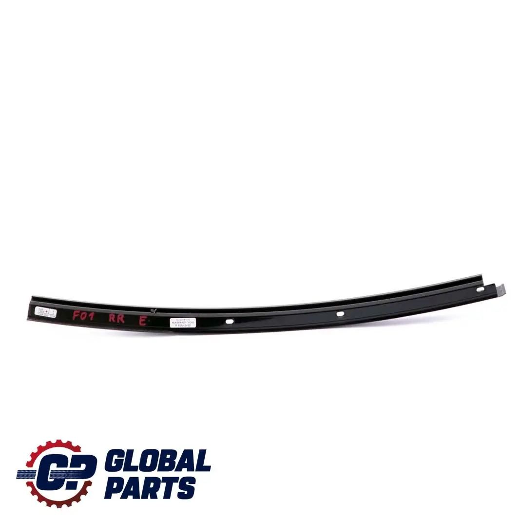 BMW F01 F02 Coperchio Guida Finestrino Destro Posteriore Alto Lucido - SKU 7185236 - Numero di parte 7185236