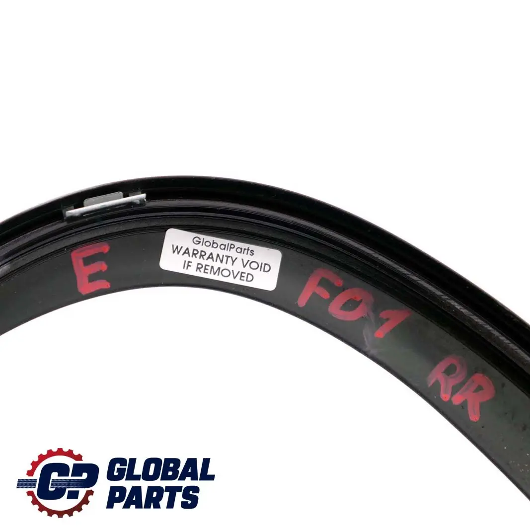 BMW 7 er F01 Blende Fensterrahmen Oben Tür Hinten Rechts Glanzschwarz - SKU 7185238 - Teilenummer 7185238