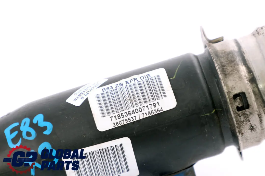 BMW X3 Series E83 2.0d 3.0d Plastic Filler Pipe Diesel Fuel Tank - SKU 7185364 - Part number 7185364