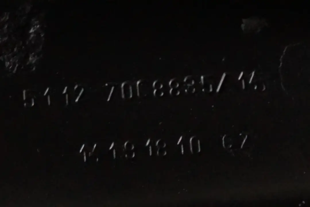 Bumper Carrier Crash Bar 7008835 to BMW 6 Series 1 E63 E64 Rear with Part number 7185480 BMW 6 Series 1 E63 E64 Rear Bumper Carrier Crash Bar 7008835 - SKU 7185480-1 - Part number 7185480