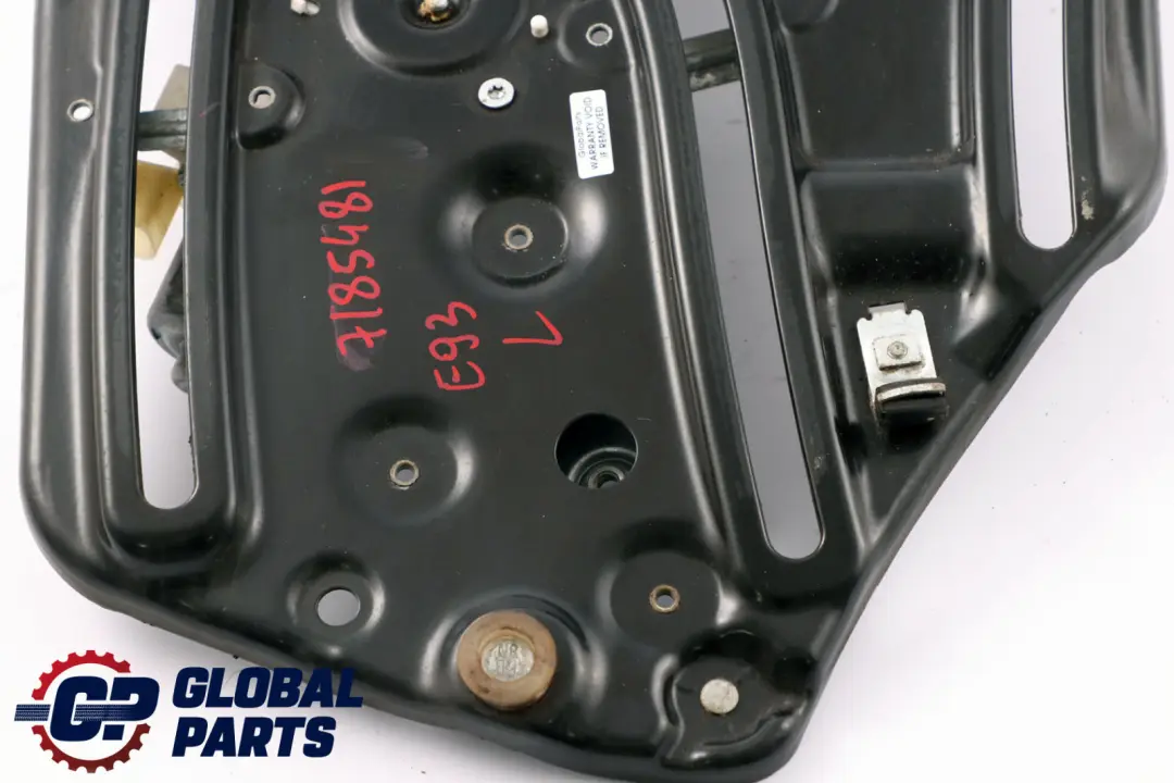 E93N LCI Window Lifter Regulator With Motor Rear Left N/S to BMW E93 with Part number 7185481 BMW E93 E93N LCI Window Lifter Regulator With Motor Rear Left N/S - SKU 7185481 - Part number 7185481