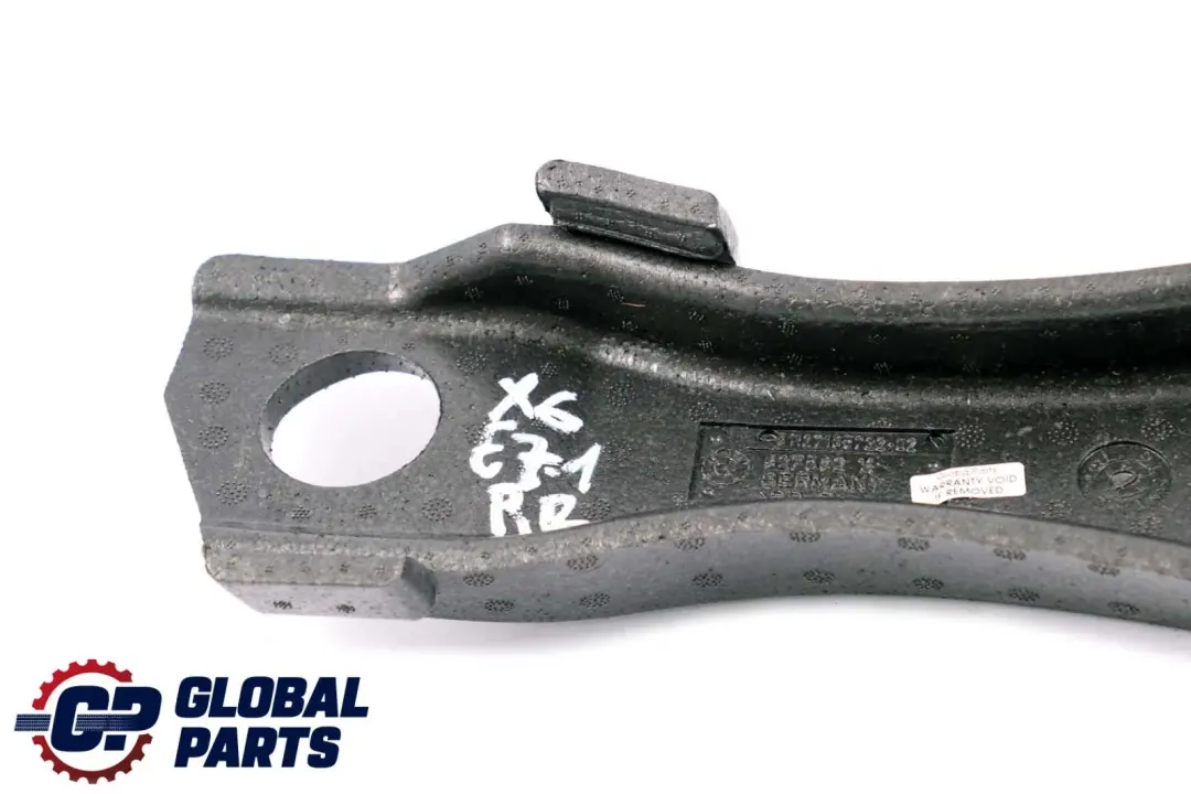 BMW X6 E71 Ammortizzatore Paraurti Posteriore Destro Schiuma - SKU 7185722 - Numero di parte 7185722