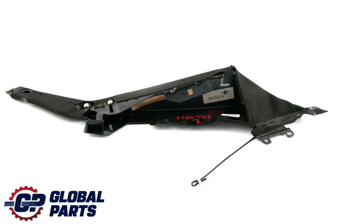 Parte Trasera Izquierda Capota Plegable 9211177 para Mini Cooper R52 Cabrio con número de pieza 7186191 Mini Cooper R52 Cabrio Parte Trasera Izquierda Capota Plegable 9211177 - SKU 7186191 - Número de pieza 7186191