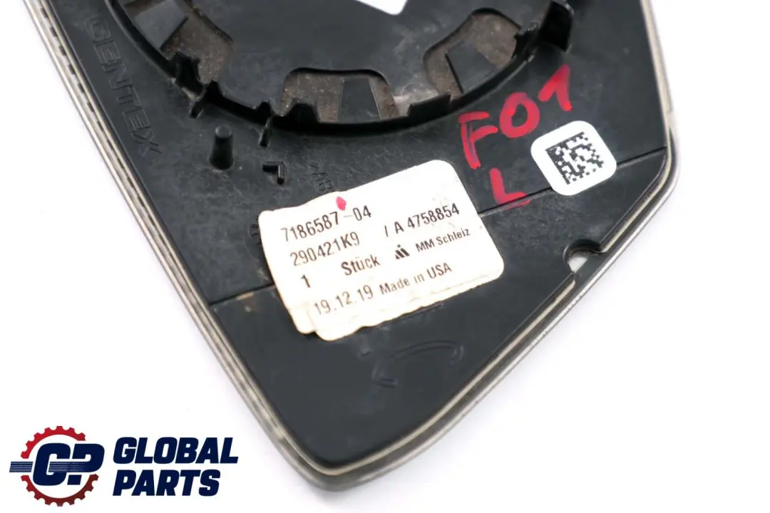 Specchietto retrovisore sinistro grandangolare elettrocromico per BMW F01 F02 F10 con numero di parte 7186587 BMW F01 F02 F10 Specchietto retrovisore sinistro grandangolare elettrocromico - SKU 7186587 - Numero di parte 7186587