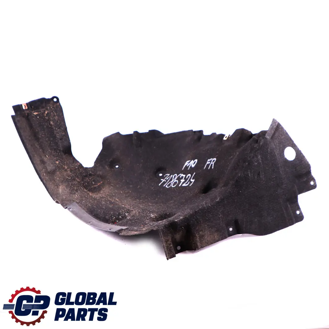 BMW F10 F11 Tapa Paso de Rueda Sección Trasera Delantera Derecha - SKU 7186724 - Número de pieza 7186724