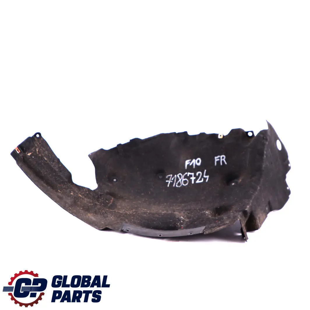 Tapa Paso de Rueda Sección Trasera Delantera Derecha para BMW F10 F11 con número de pieza 7186724 BMW F10 F11 Tapa Paso de Rueda Sección Trasera Delantera Derecha - SKU 7186724 - Número de pieza 7186724