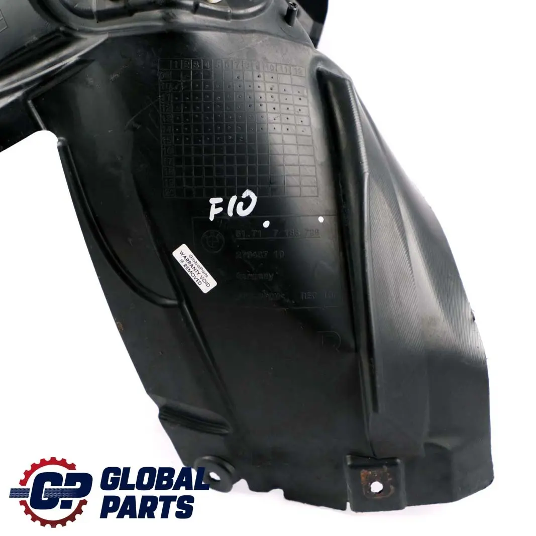 Wheel Arch BMW F10 F11 Front Right O/S Front Section Housing Cover Panel - SKU 7186728 - Part number 7186728
