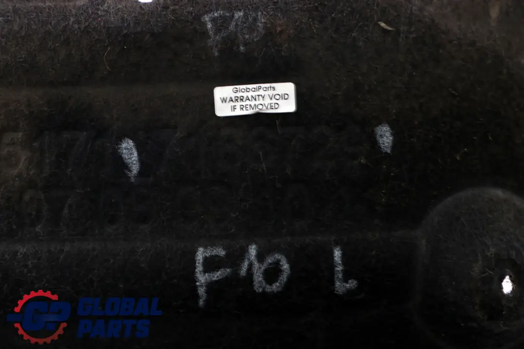 BMW F10 Lewe Nadkole Osłona Koła Lewy Tył - SKU 7186729 - Numer Części 7186729