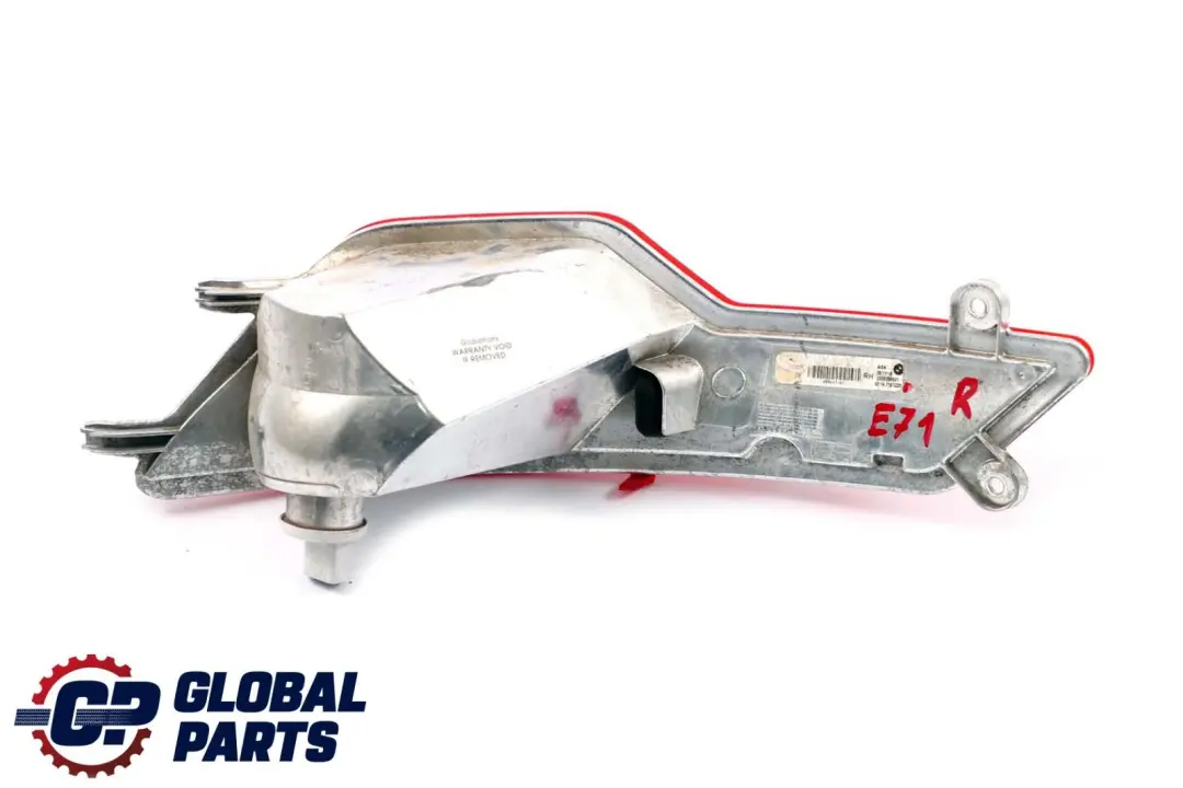BMW X6 E71 Tail Light Fog Light Lamp Rear Right - SKU 7187220 - Part number 7187220