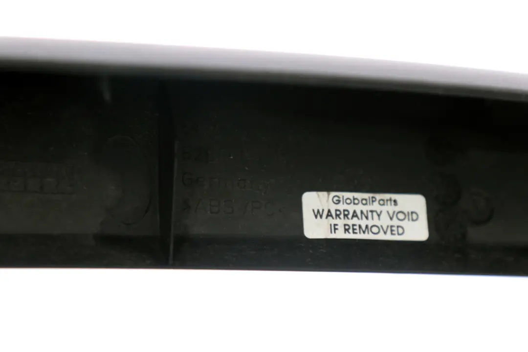 BMW E61 LCi External Lateral Trunk Lid Trim Panel Left N/S Black - SKU 7187277 - Part number 7187277