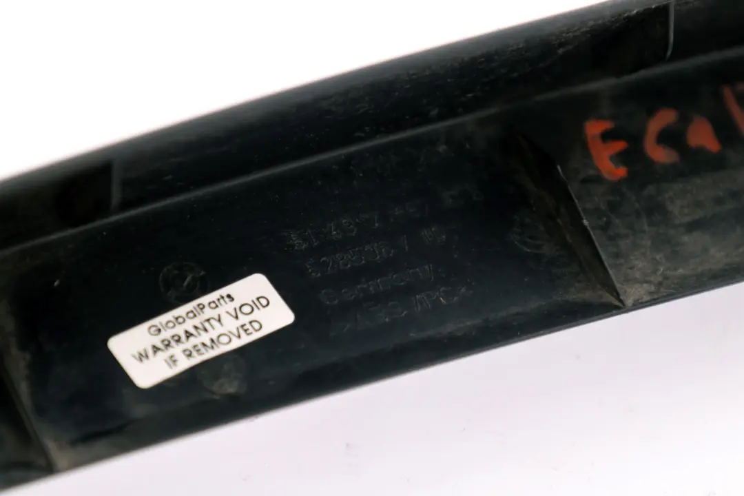 BMW E61 LCi Tapa Maletero Exterior Lateral Tim Panel Derecho SCHWARZ - SKU 7187278 - Número de pieza 7187278