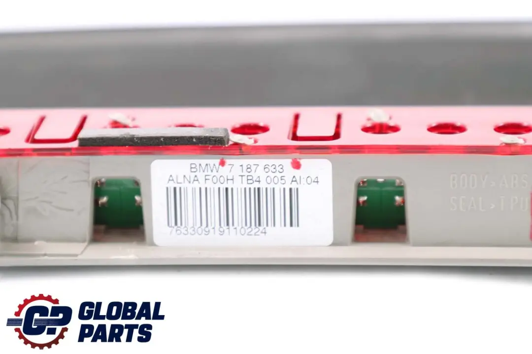 BMW X6 Series E71 Rear Third Stoplamp Stop Lamp Brake Light Red - SKU 7187633 - Part number 7187633